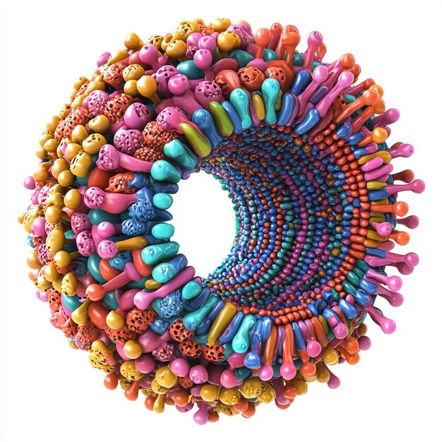 farebné vzory vyšívania